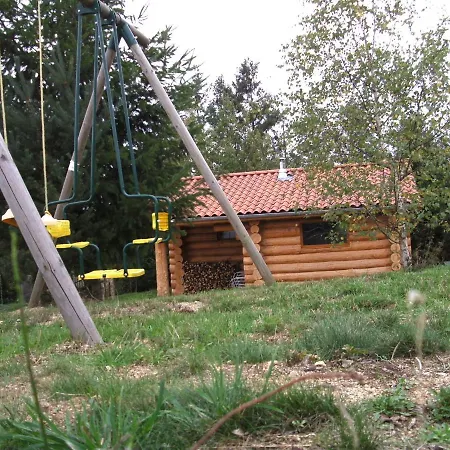 Pialous:chalet En Rondins Avec Espace Detente