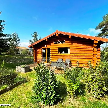 Pialous:chalet En Rondins Avec Espace Detente Holiday home